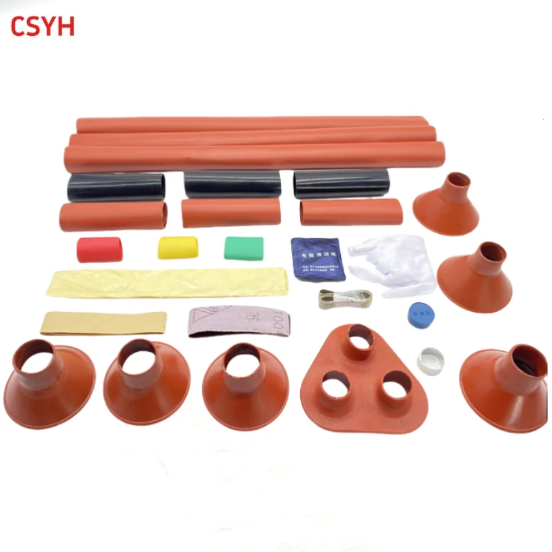 10-35kv High-voltage Heat Shrink Cable Wire Insulation Termination Head Indoor Outdoor Joint Heat Shrink Connection Accessories