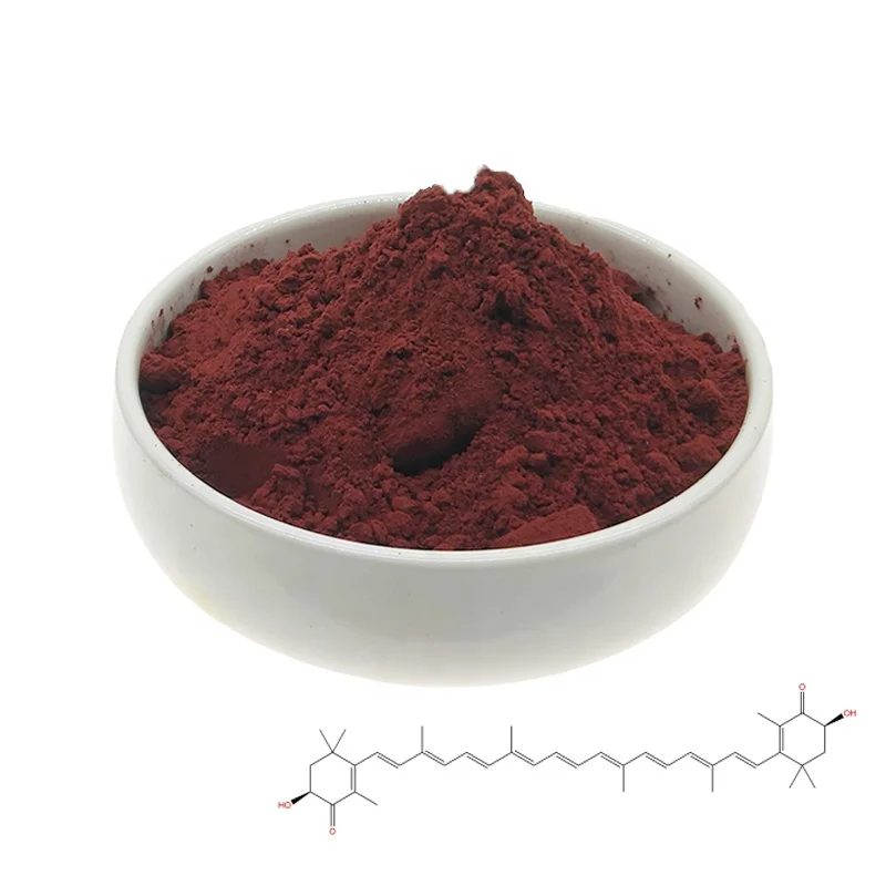 Organic Haematococcus Pluvialis Extract Powder with 5% Natural Astaxanthin, Manufactured in China