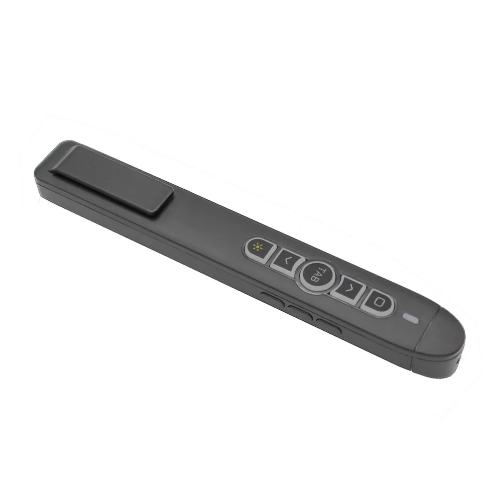  Перезаряжаемая USB Беспроводная презентационная красная лазерная указка для ноутбука Keynote Презентация PPT пульт дистанционного управления Clicker
