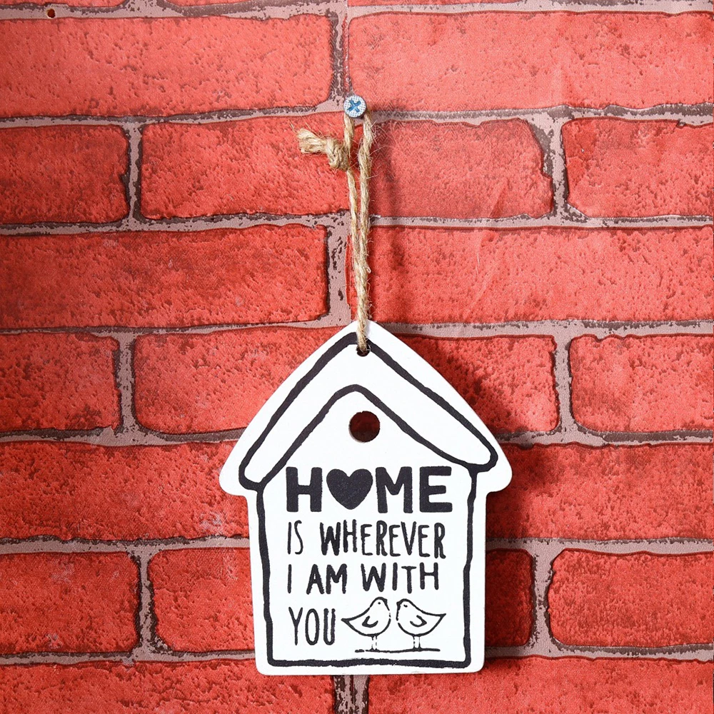 creative wooden sign home and shop decoration small listing wooden label bottle tags wooden plaques hanging ornament
