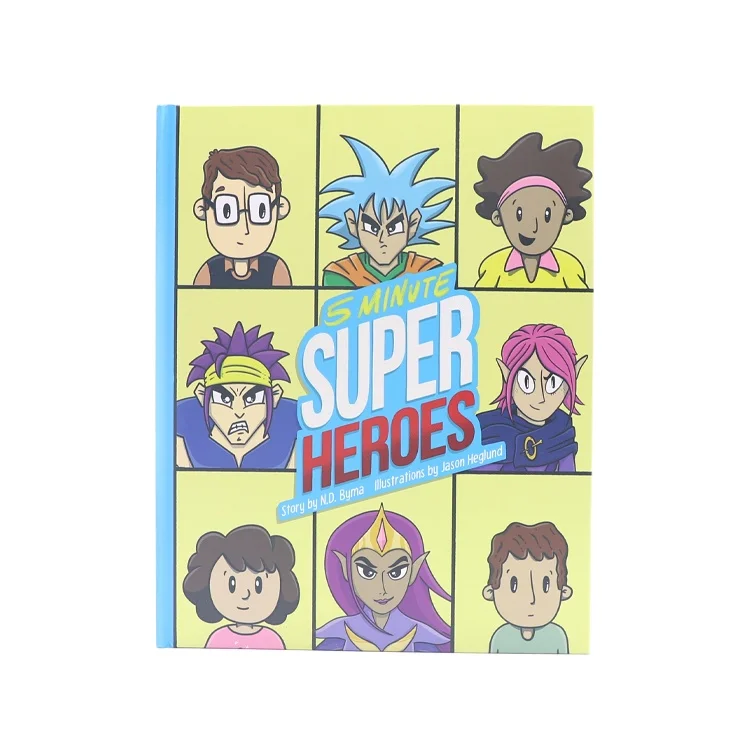 VIP service Lower Price Customized funny story book hardcover full color book publishing