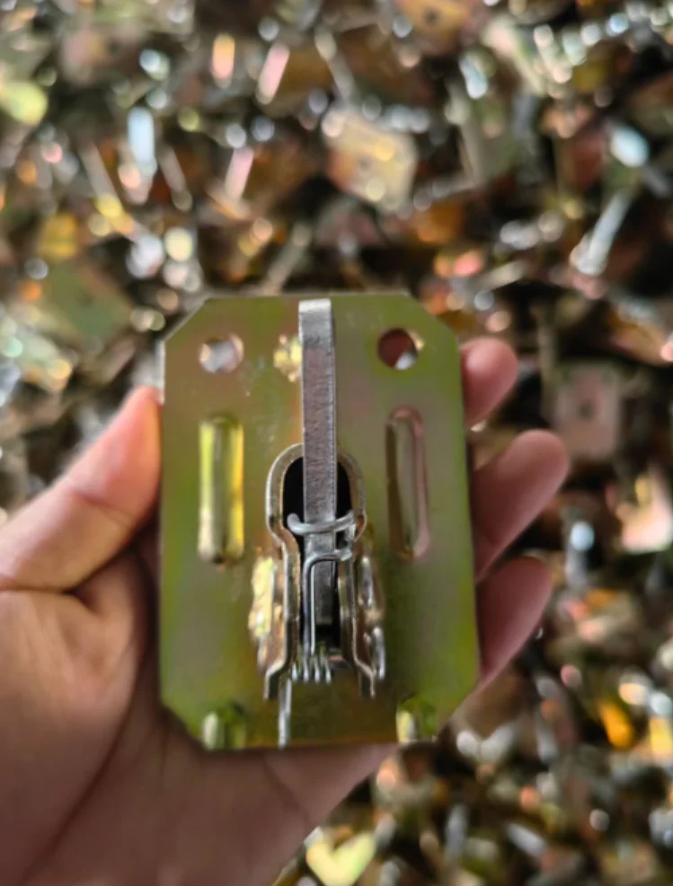 Steel fast spring clamp for construction formwork