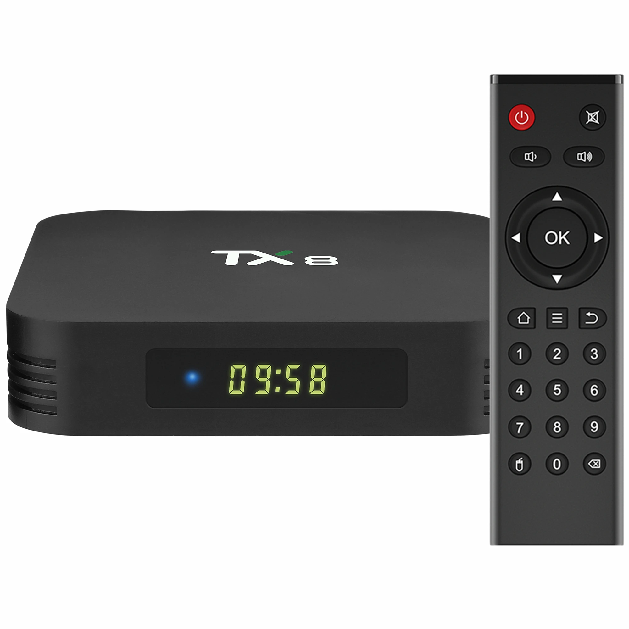 Shizhou Tech лучший TX8 rk3318 4 Гб DDR4 16 Гб/32 ГБ/64 ГБ IPTV rockchip 4K Android 9,0 KD ТВ-приставка двойной бренд wifi TV bo