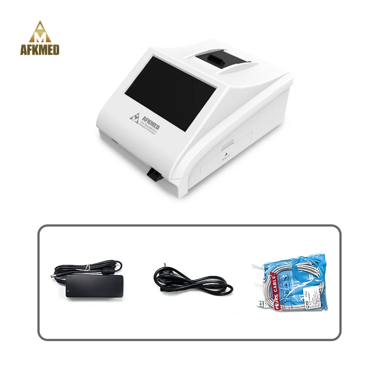 Portable POCT Analyzer immunoassay analyzer machine  fluorescence immunoassay analyzer