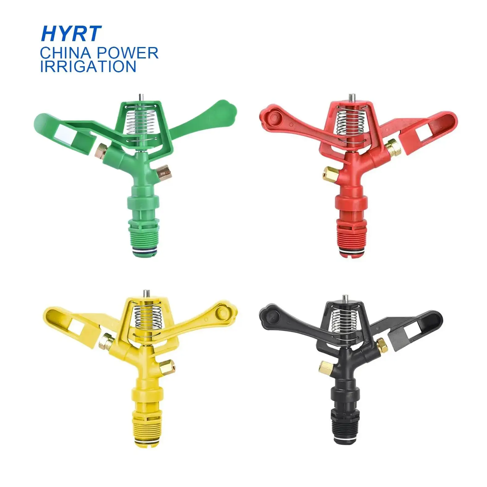 plastic agricultural long shot distance water irrigation sprinkler for garden automatic grass lawn irrigation system