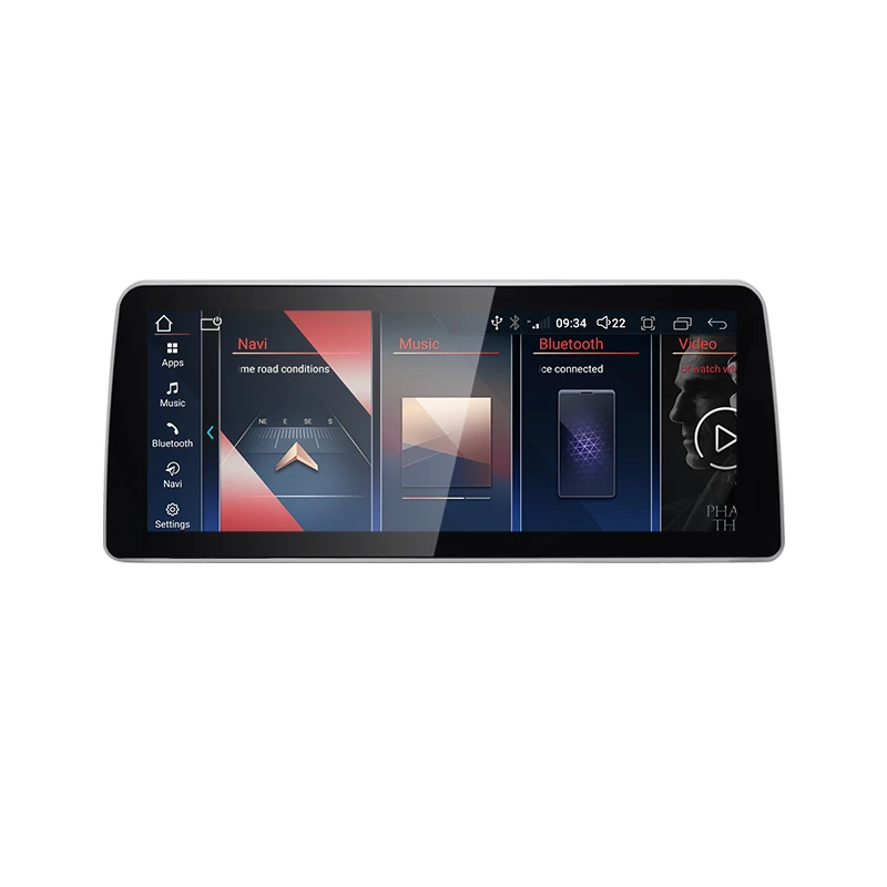 Route Linux 10.25inch car radio for BMW 1 series E81 E87 CIC car stereo support dual system and wireless carplay car audio