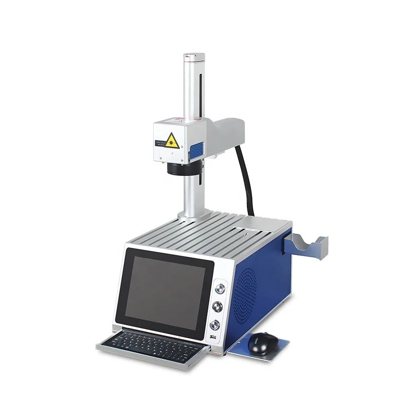 Maclaser MZF-B экономически эффективным QR код DIY Мини Портативный 20 Вт/30 Вт/50 Вт волоконная лазерная маркировочная машина