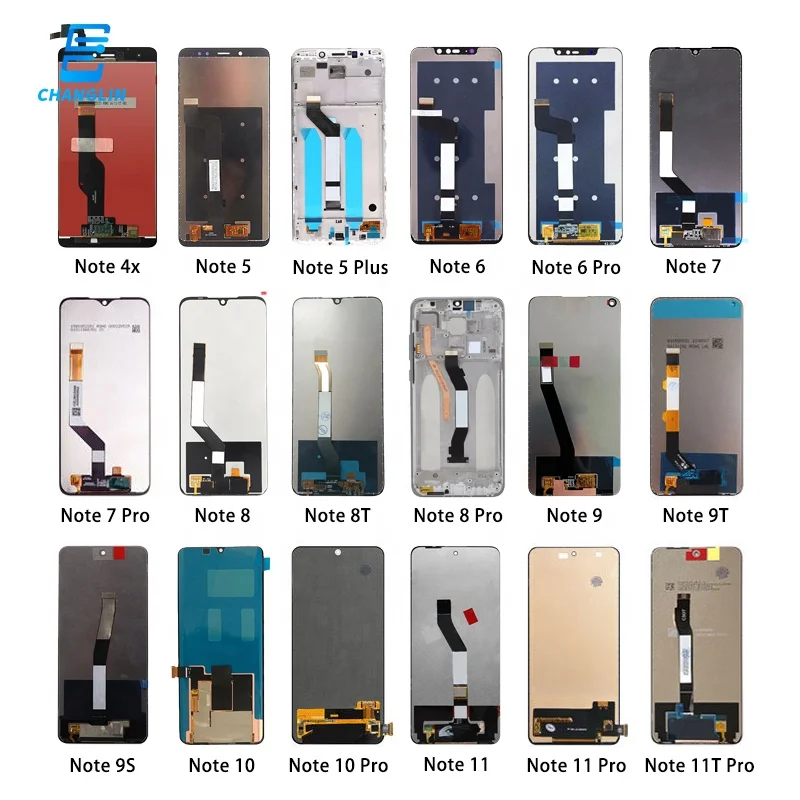 Original LCD screen OEM factory for xiaomi pantallla ceullars for redmi note 9 pro tft