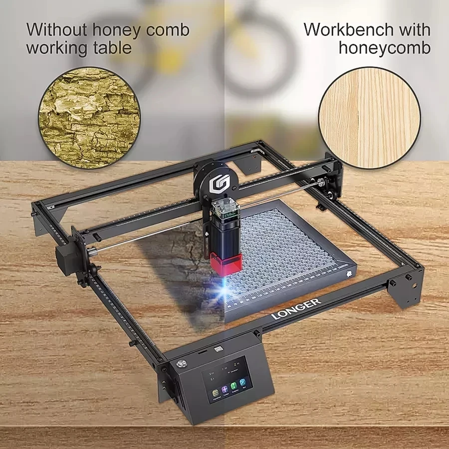 New 130w Desktop Diy Printer Quad Core Laser Module Cnc Router Cutting Machine Laser Engraving Machines