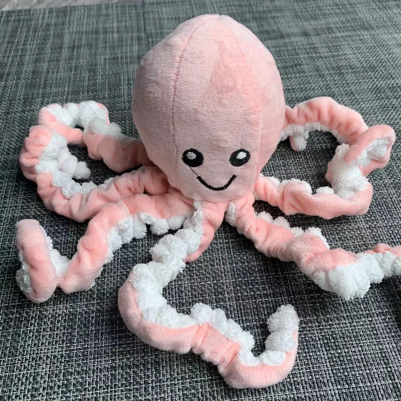 SY2025 Pet plush toy octopus dog dog puzzle  biting sound toy octopus interactive pet supplies