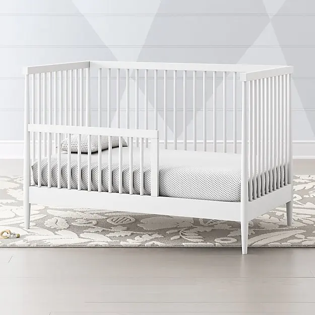 Factory direct supply baby cot solid wood bed  for Kids baby cribs SAMPO KINGDOM