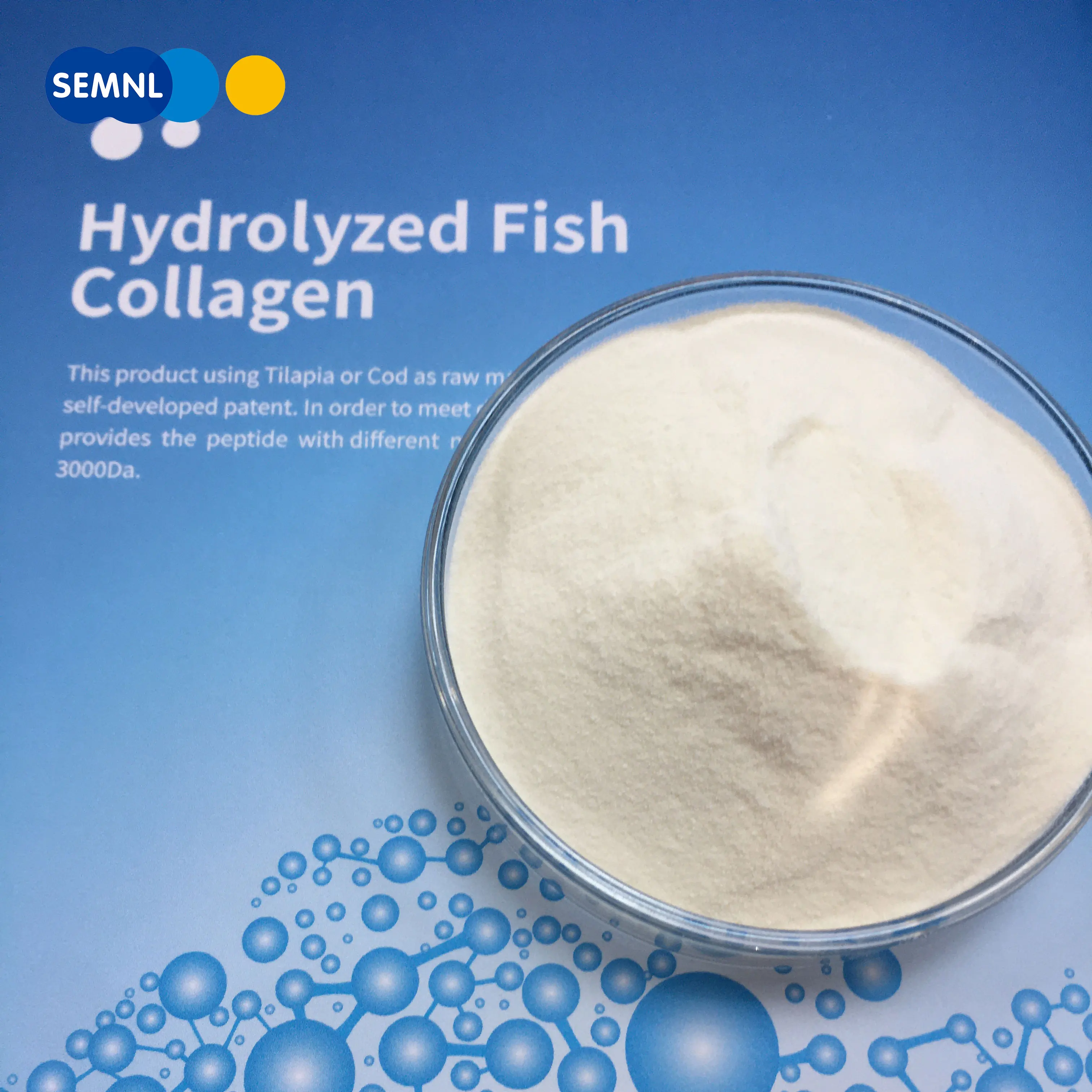 Hydrolysate Granular high quality bulk food supplement marine fish skin collagen peptide Fish Collagen