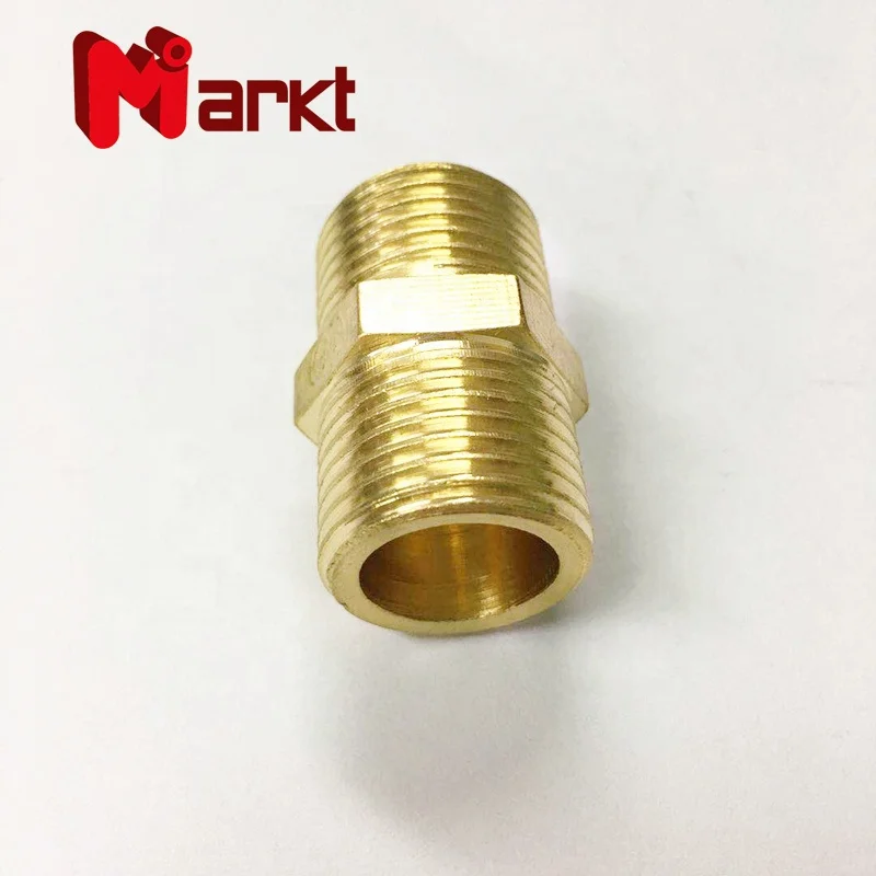 Easy installation convenient to transport and handle sound insulation brass nipple fittings
