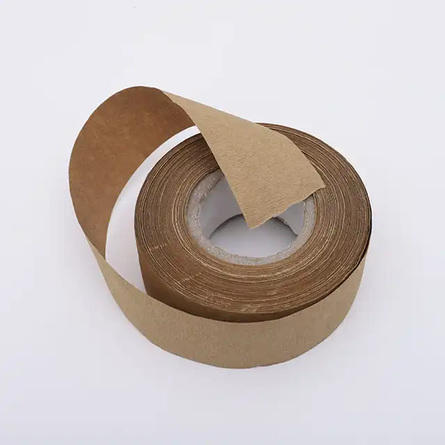 Custom Print Heat Seal Hot Melt Kraft Tape For Bag Sack