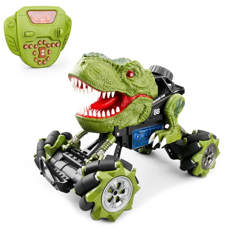 Remote Control Dinosaur Car  Toys 2.4 GHz Monster Truck 360 Degree Spins Stunt Car Rechargeable Cars Toys Drift Outdoor  for Kid