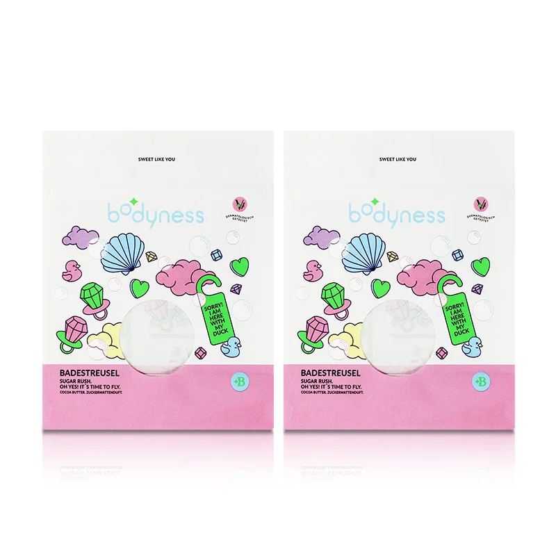 Customized Manufacturer Food Grade Middle Sealed Bio Degradable Laminated Packaging Candy Ice Small Plastic Bags for Business