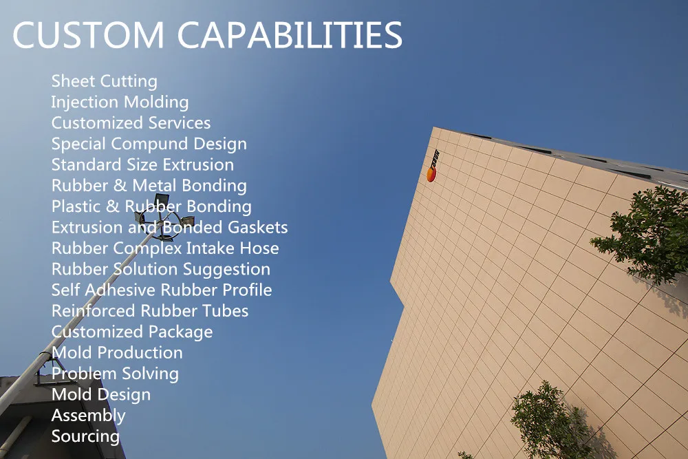 rubber seal strip silicone seal silicone profile silicone strip rubber profile