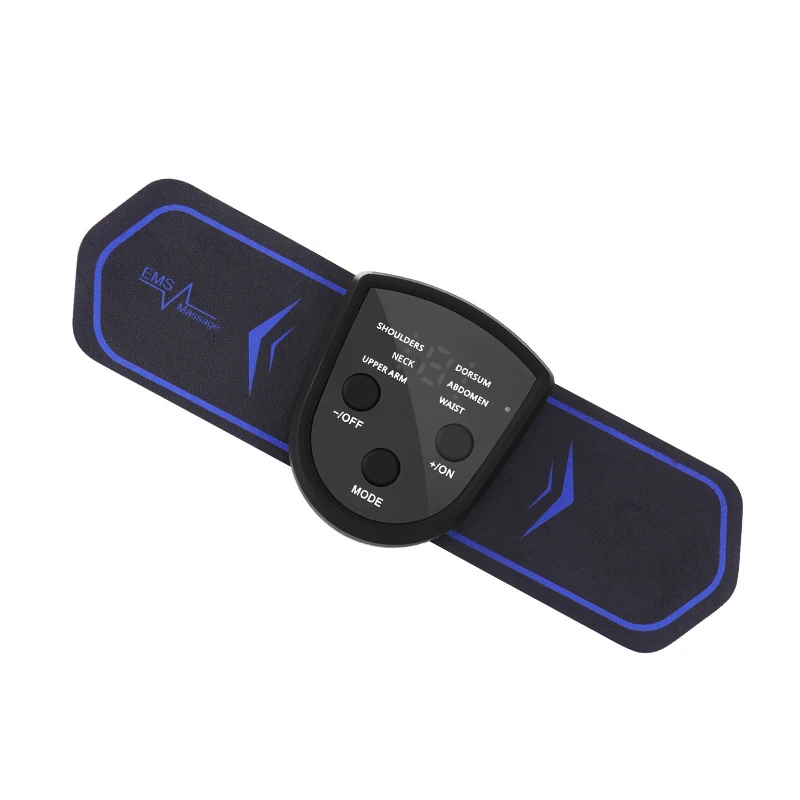 Wireless Mini TENS Machine Charging Tension Massager Back Pain Relieves Sciatica Arthritis on the Neck and Shoulders of the EMS