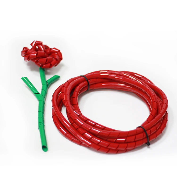 Cable tidy sleeve production line Wire Data Cable Spiral Wrapping sleeves Spiral Wire Sleeves Protect Cable Spiral Wrap