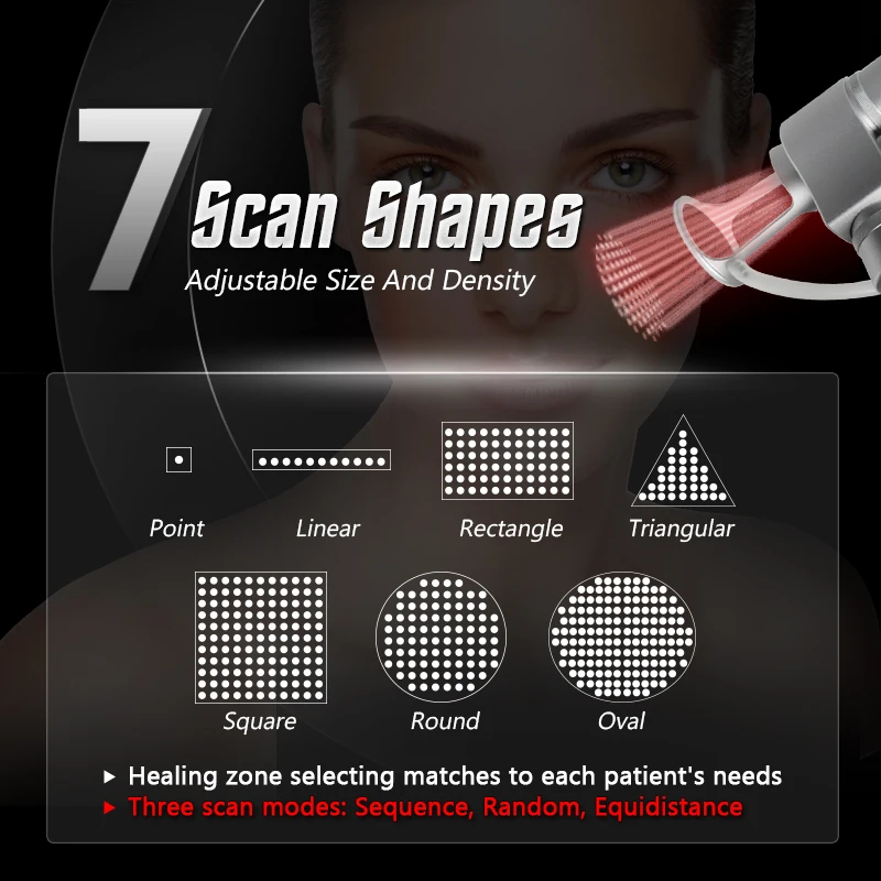 2024 hottest portable 75W power fractional co2 fotona acne scar removal lasering vaginal tightening skin resurfacing machine