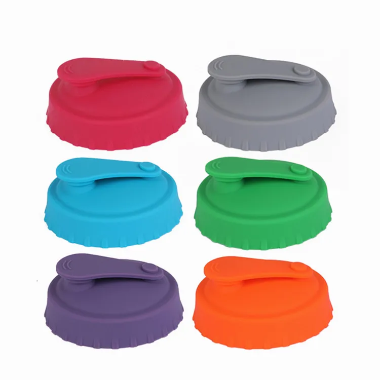 2022 новая пользовательская силиконовая крышка для хранения соды