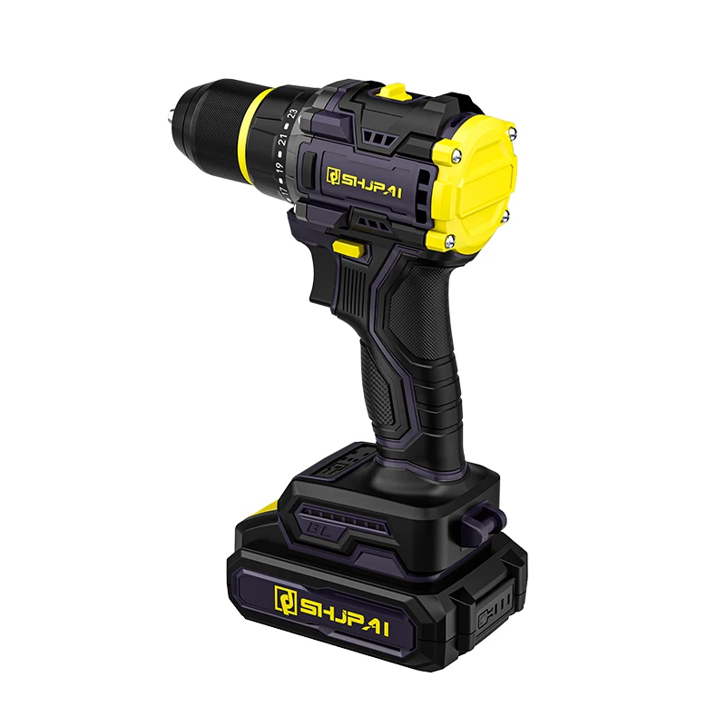 Hot selling High performance Brushless impact Drill 21V LED Light portable Cordless Drill