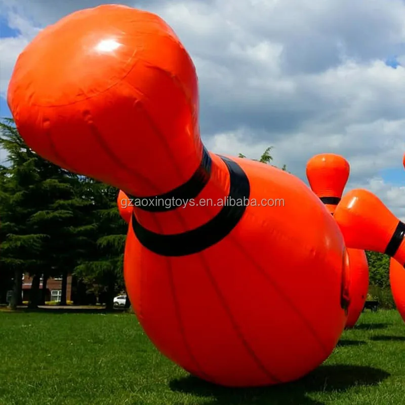 Inflatable Human Zorb Bowling,Outdoor Large Grassland Bowling Balls Sports Games For Adults