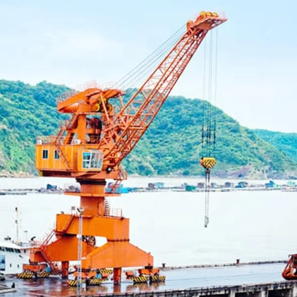 Portal crane 50tons port crane shipyard gantry grab port portal crane