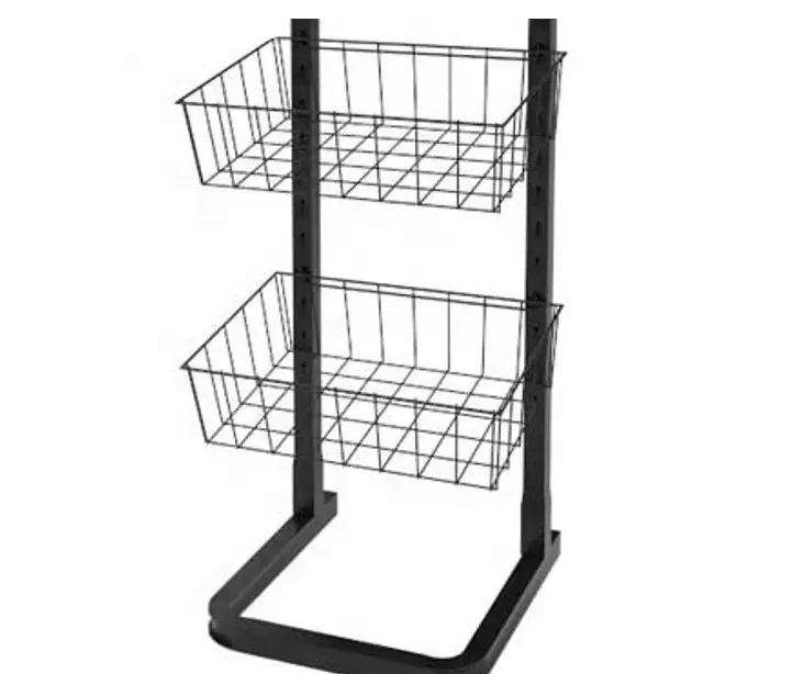 Retail Store Convenient Potato Chips Display Rack Food Stand Display Metal biscuits chocolate Snack Display Racks