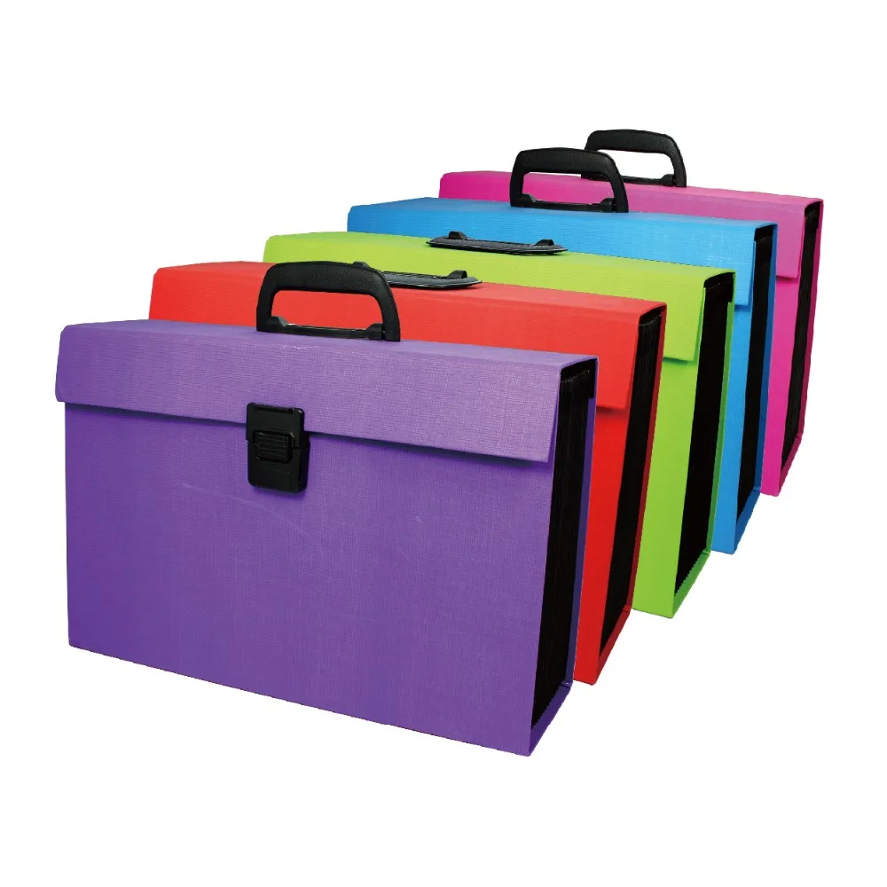 Wholesale cheap office business a4 paper storage expanding wallet file folder organizer for document