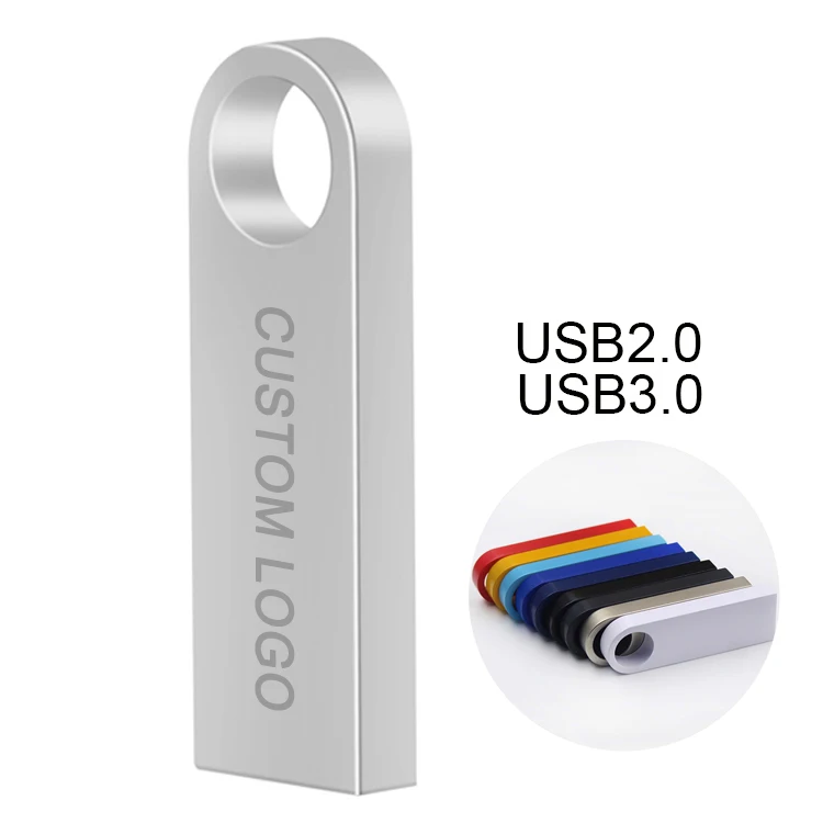 Portable mini metal USB flash disk usb 2.0 Custom OEM Logo 8gb drive pendrive 16gb 32gb wholesale new model Usb flash drive
