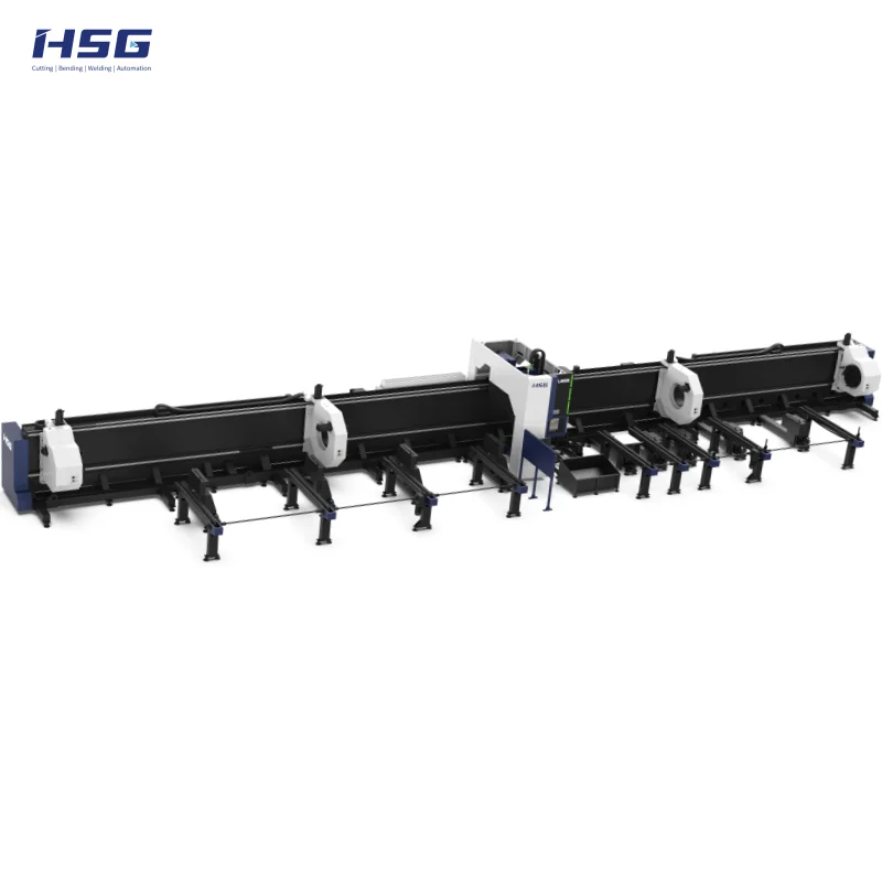 Intelligent and Automatic Fiber Laser Cutting Machine Metal with Bus Control System from HSG Laser