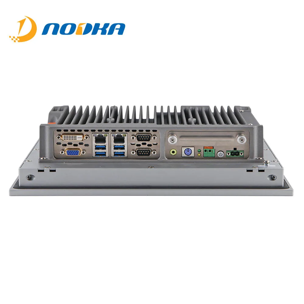 12 Inch all in one computer skylake i5-7200U quad core industrial touch screen fanless panel pc