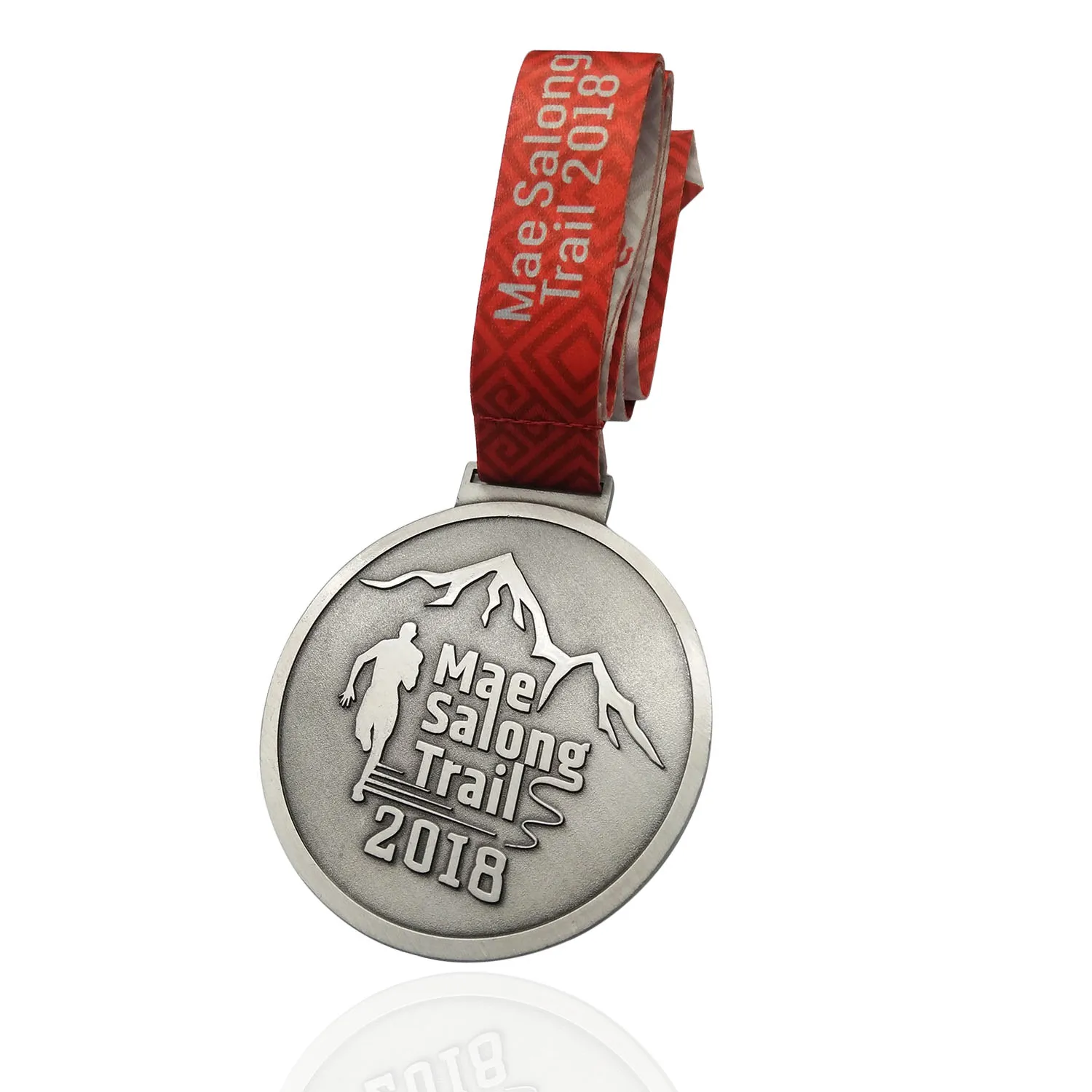 Wholesale Football Gymnastics Marathon Customization Design Logo Sports Gold Metal Medals