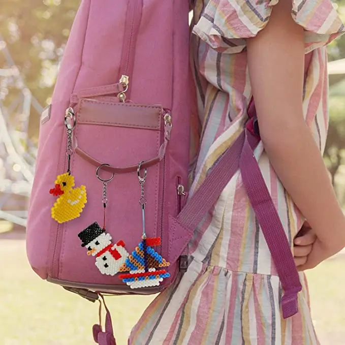 5mm Max 48 Colors Mixed Iron Beads Arts and Crafts Kit Perler Bead Set for Girls Fuse Beads