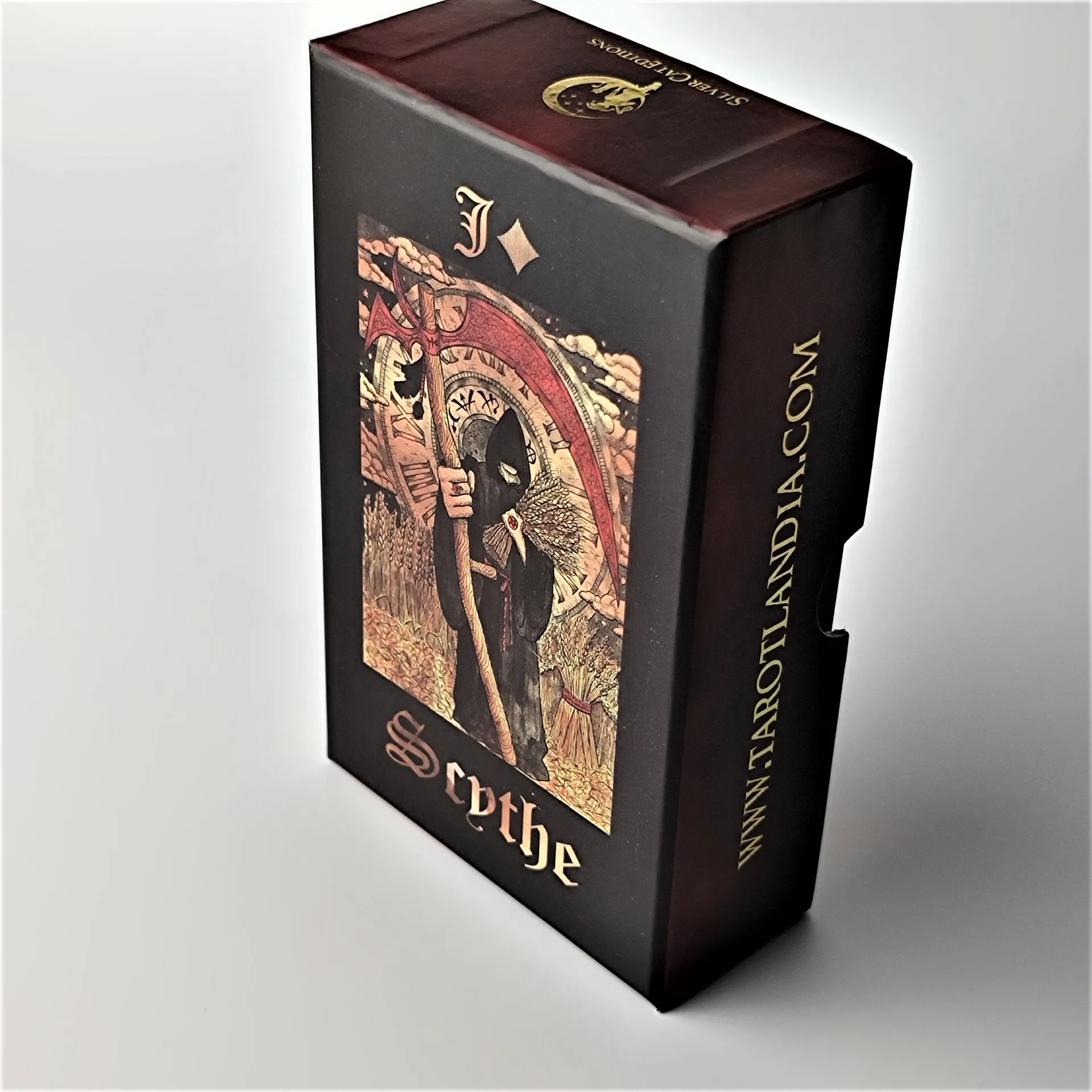 Oracular Tarot Card Set Knight Series English Version Boxed Art Paper 2mm Thickness Embossed Bronzing Process Board Game