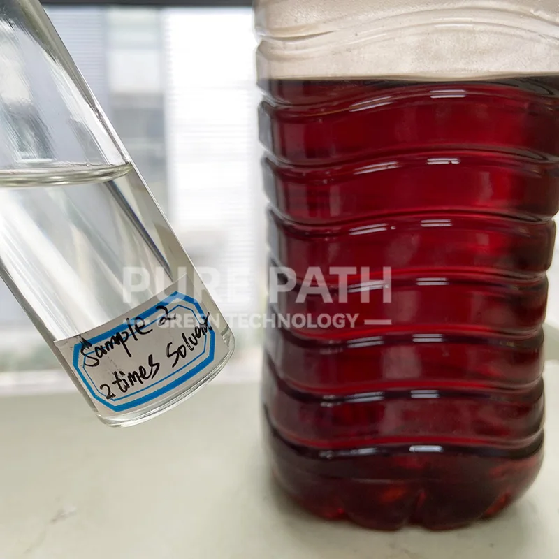 2024 High-end Waste Lubricant Oil Recycling Machine to New and Salable Oil for Used Motor, black and waste Oil Regeneration