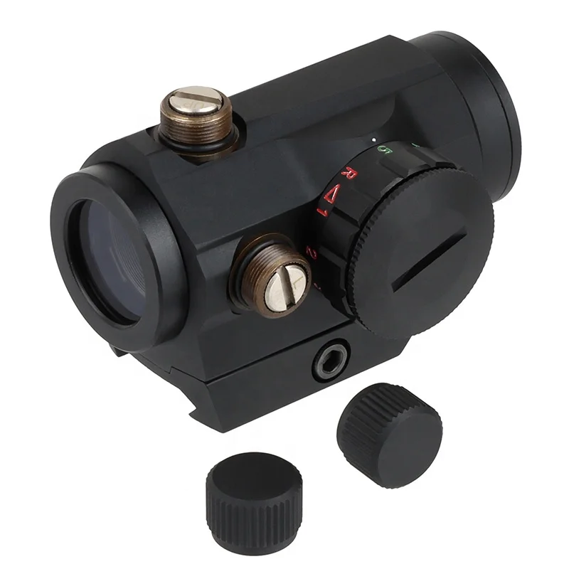 FOCUHUNTER 1X24 Red Green Dot Sight Lens Dual Illuminated 2 MOA Dot Hunting Micro Red Dot Scope Optics