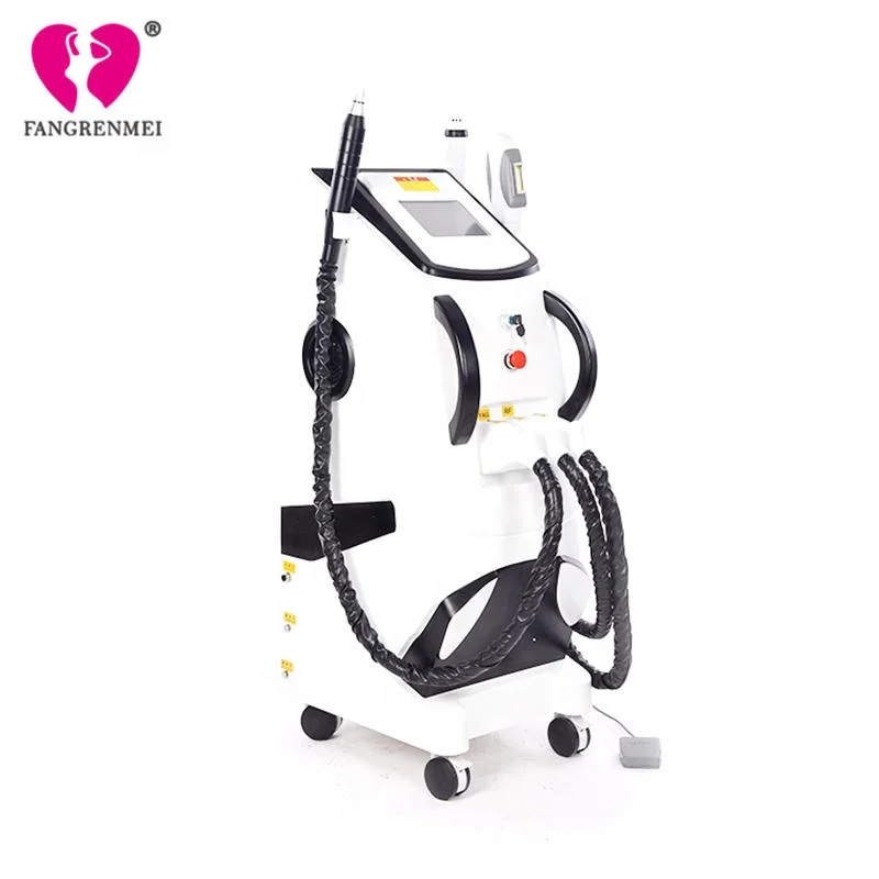 Multifunction beauty 3 in 1 elight ipl opt rf nd yag carbon peeling pico laser tattoo removal/hair removal machine