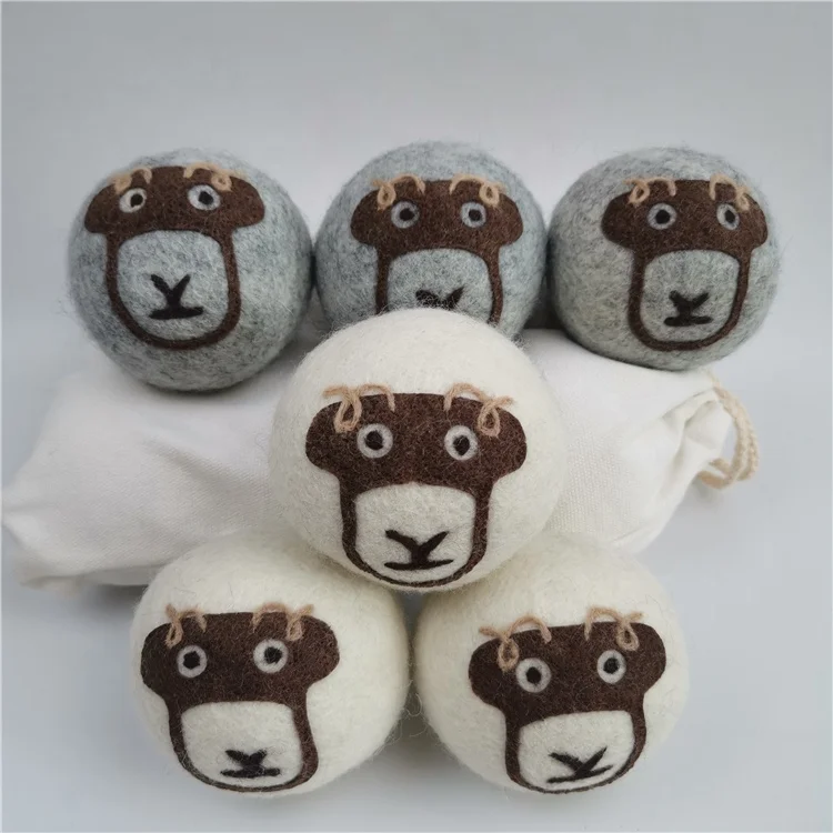 YUJIN XL New Zealand Wool Dry Ball Yarn Natural White 6 Pack