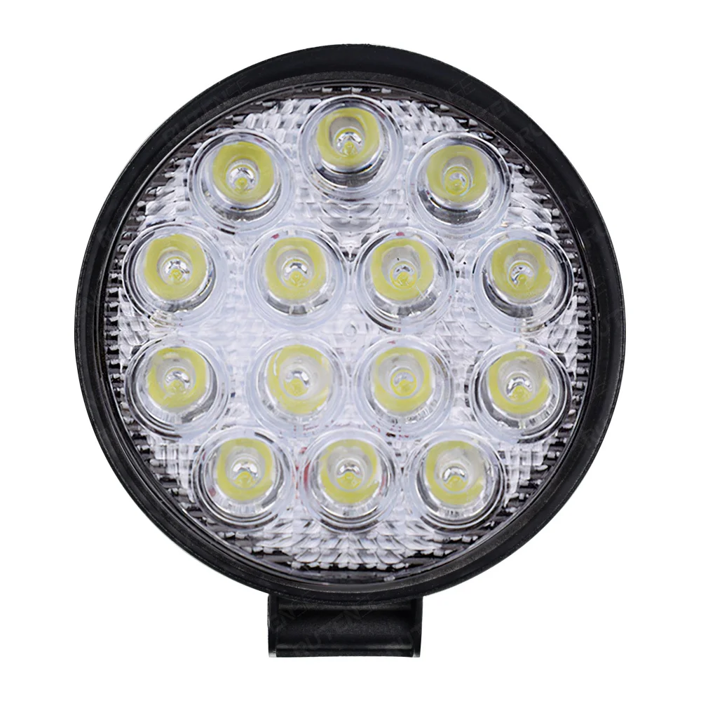 RUTENSE Factory auto led driving light Car Spotlight Night working Auto Waterproof Truck Offroad 42W Led Work Light