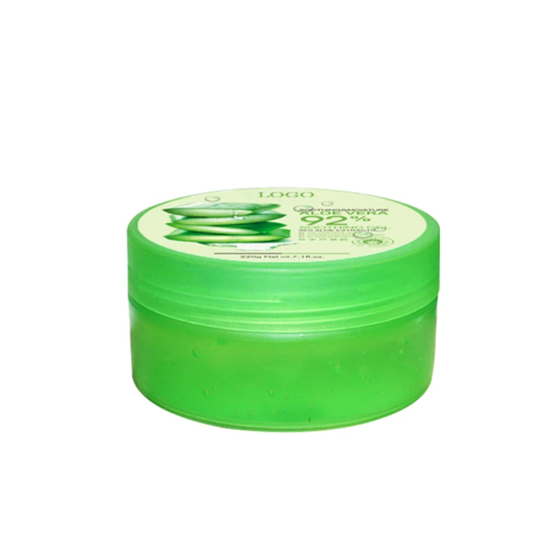  100% natural aloe vera gel for