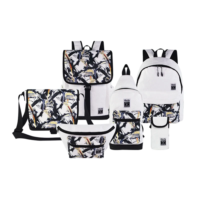 2022 new design new material dupont paper bag waterproof tyvek backpack bag rucksack mochila back pack school bags bagpack