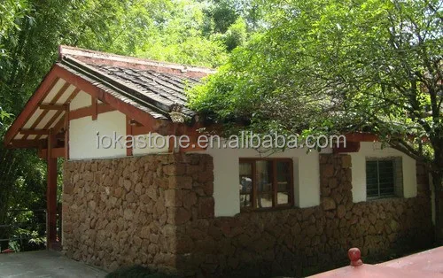 Nature Chinese Porphyry Custom Design Flamed Floor Paving Granite Exterior Wall Cubes Stone For Sale