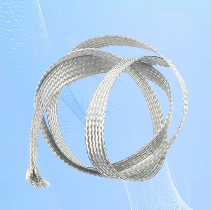 Tight Weave Structure Braided Sleeve Braided Sleeve Good Wear Resistance Stainless Steel Woven Mesh Cover