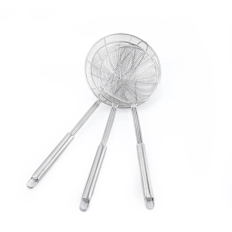 Кухонный проволочный ситечко скиммер половник из нержавеющей стали