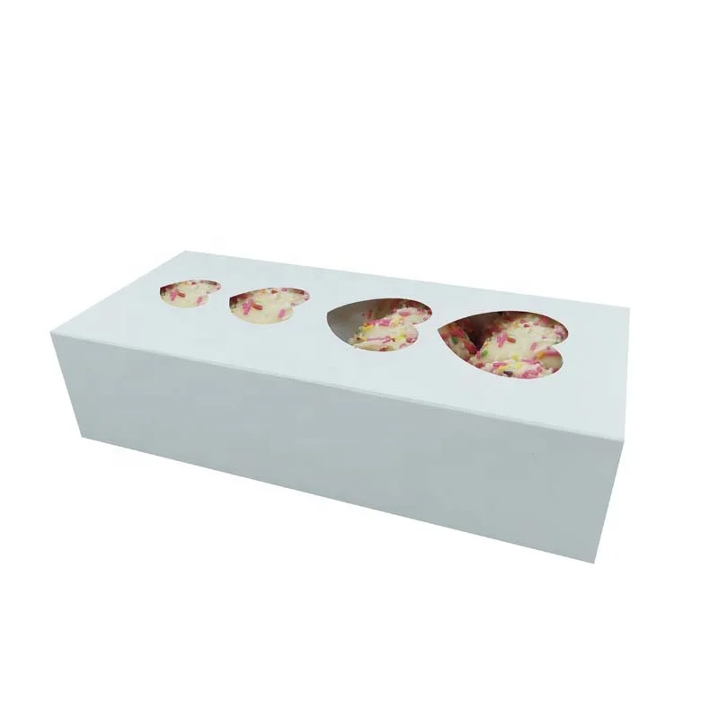 New Design Customized Sweets and Chocolate Paper Packaging Boxes with PVC Window