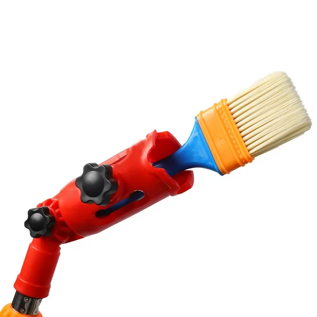 Factory new model roller brush and adjustment pole universal gripper for different decoration site