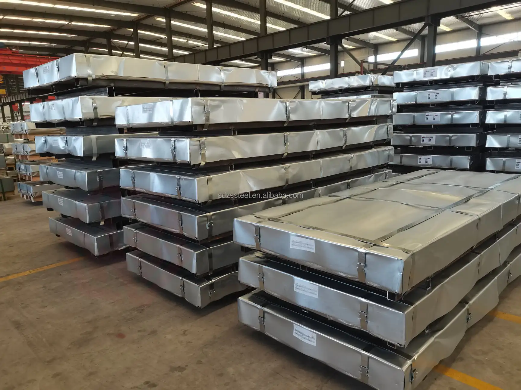 Для кровельного листа Z30 Z275 оцинкованная стальная листовая пластина со склада