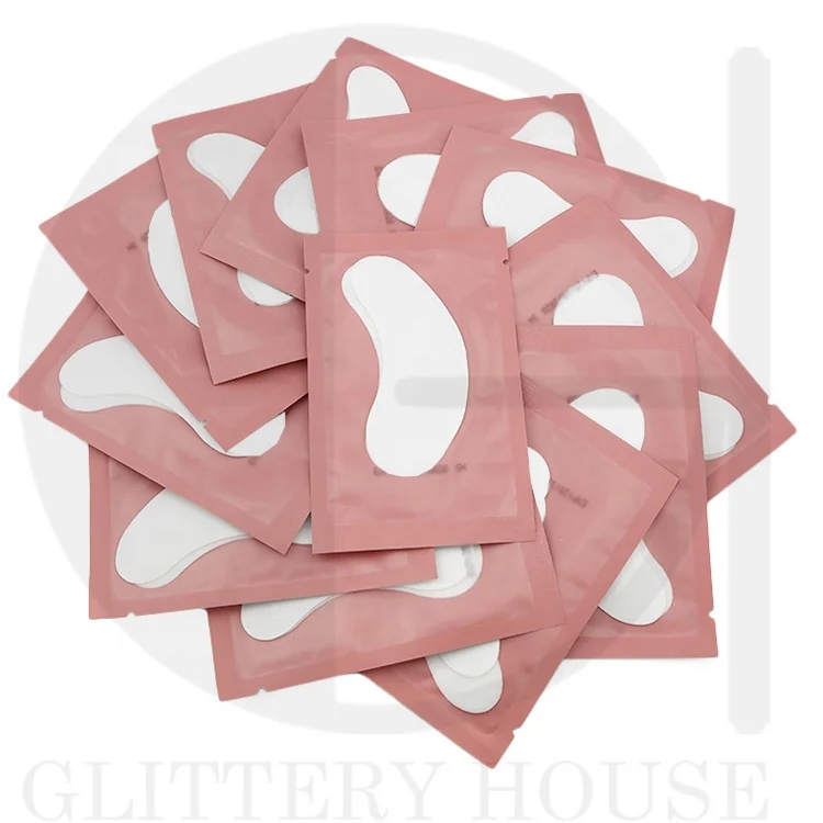 
paper patches eyelashes under eye pads lashes eyelashes extension paper patches eye tips sticker wraps makeup tools 